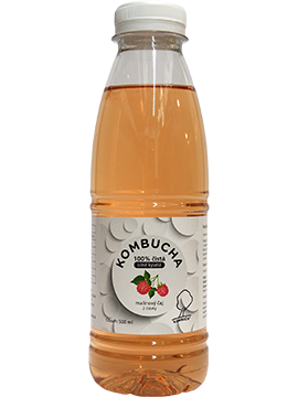Kombucha – Malinový čaj silně kyselá
