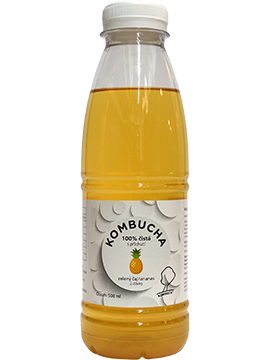 Kombucha – Zelený čaj s příchutí ananasu