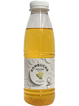 Kombucha – Zelený čaj s příchutí bezu