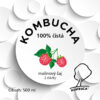 Kombucha – Malinový čaj - etiketa