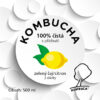Kombucha – Zelený čaj s příchutí citronu - etiketa