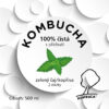 Kombucha – Zelený čaj s příchutí kopřivy - etiketa